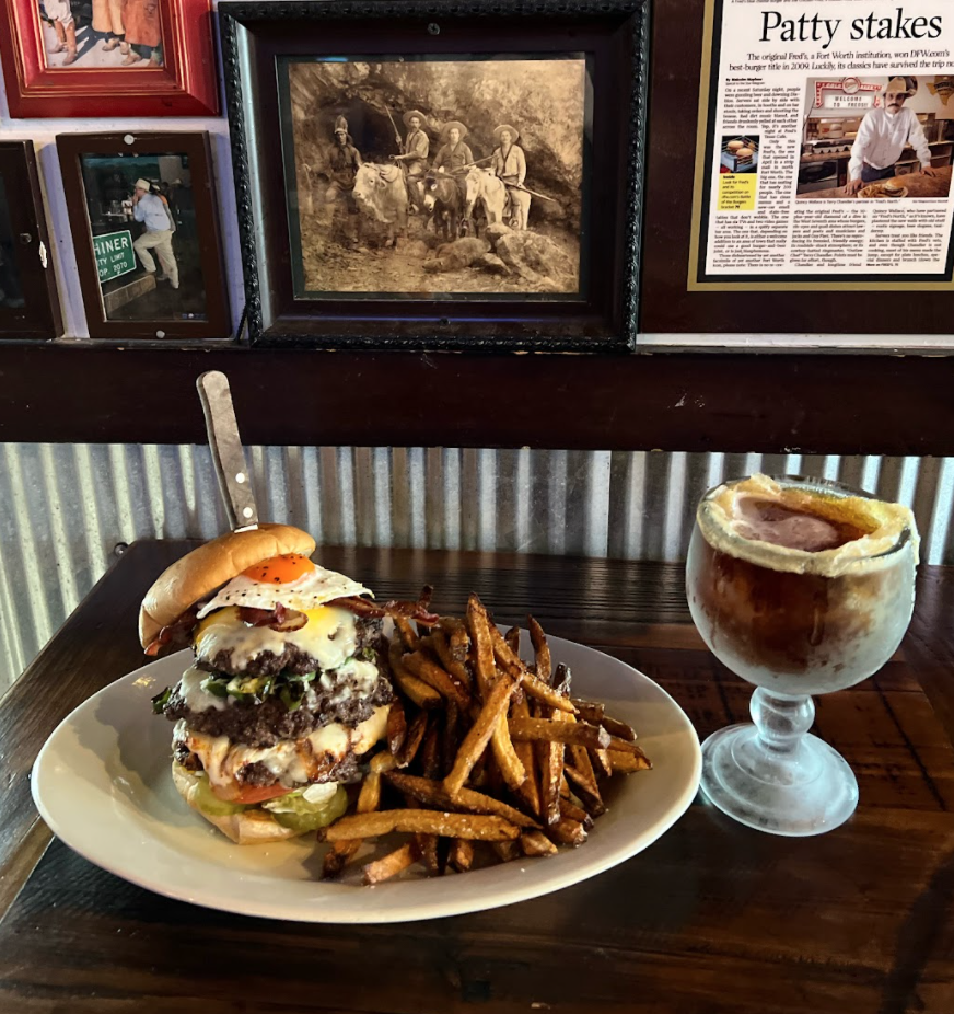 Fred's Texas Cafe Big Ugly Burger